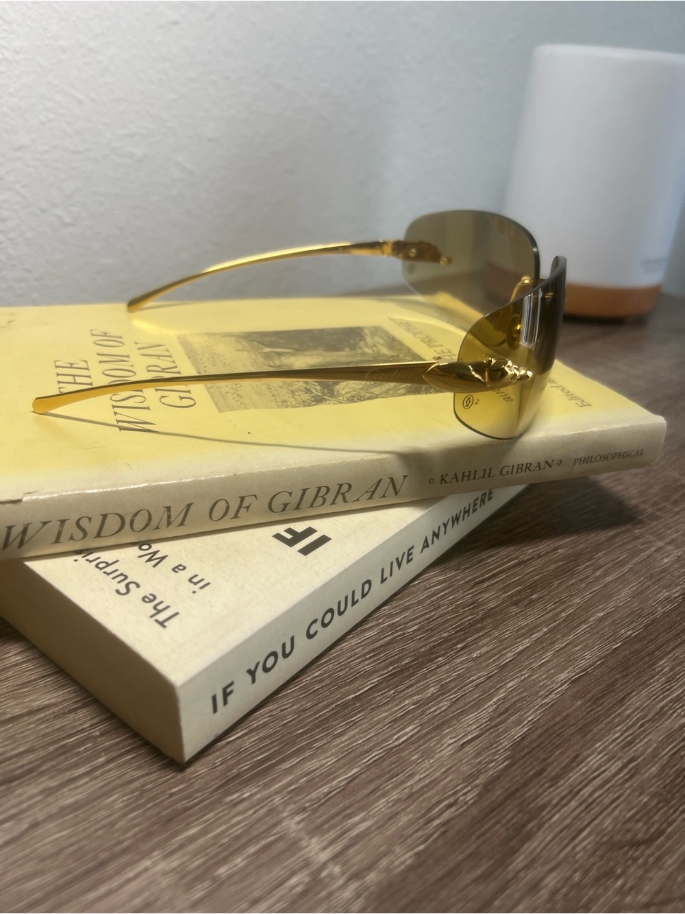 Cartier Panthere Gold Rimless Sunglasses with Brown Lenses - Picture 3 of 10